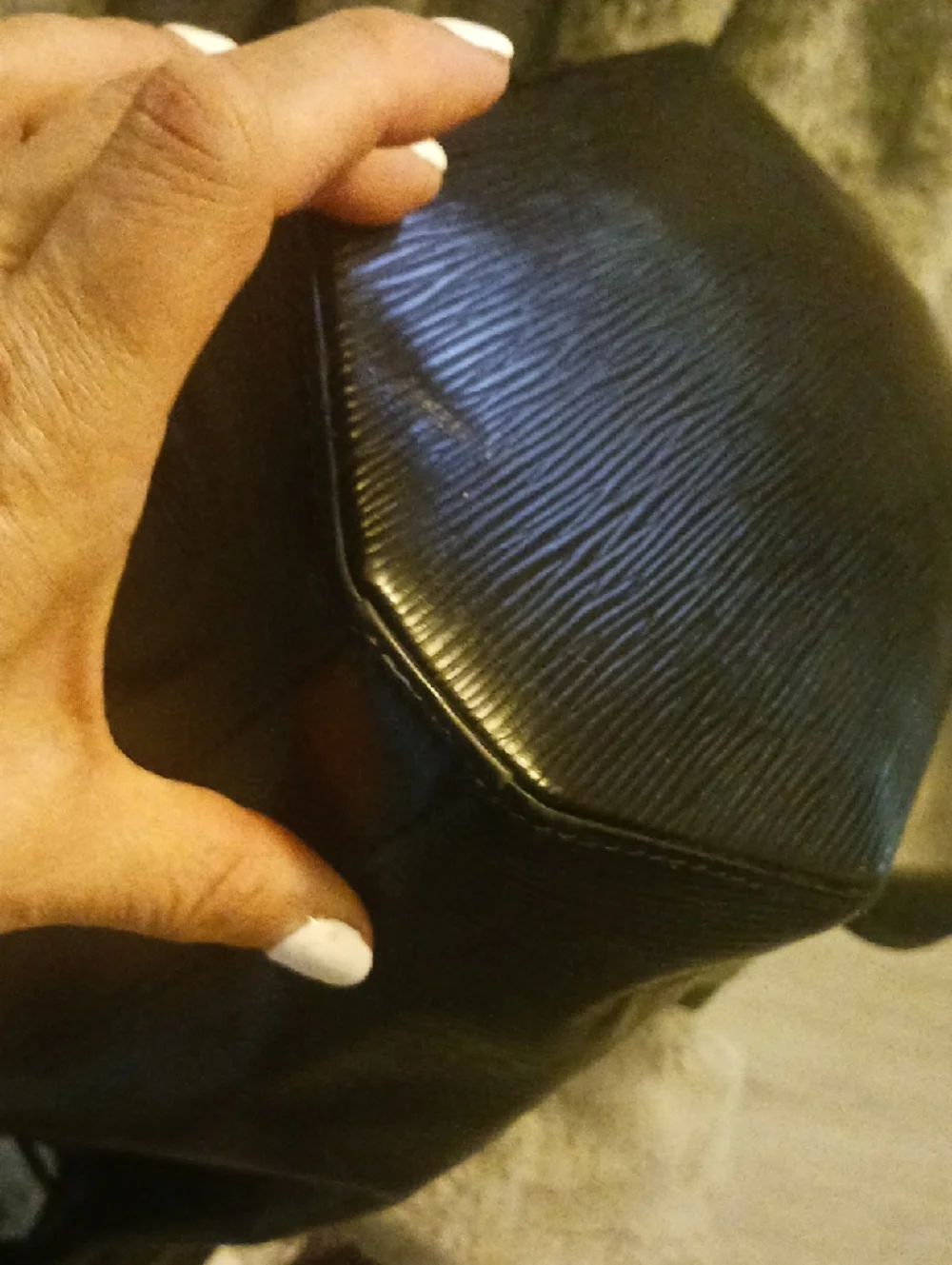 Louis Vuitton Black Epi Leather Sac A Dos .(preloved )